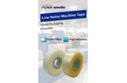China Low Noise Machine Tape Clear or Brown supplier