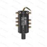 6 Passages Pneumatic Rotary Unions 6 Circuits 2A Electric Rotary Joint for sale