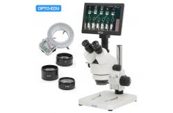China Portable OPTO-EDU A36.1502 0.7x - 4.5x Digital LCD Microscope supplier
