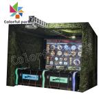 Annular ARC Screen Infrared Shooting Arcade Game Machine 400W for sale