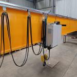 Metallurgy Casting Overhead Crane European Electric Single Beam Overhead Travelling Bridge Crane Price for sale