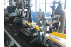 China Single Screw Plastic Extrusion Machine 100KW For PE HDPE Pipe supplier