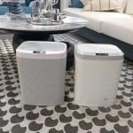 16L Button Control  Smart Sensor Waste Bin Stereo Dual Mode Sensing with Night Light for Living Room for Bedroom for sale