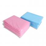 PP Non Woven Fabric Disposable Bed Sheet Blue Pink Color For Hospital Using for sale