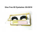Golden Sunrise 3D Mink Eyelashes / Professional False Eyelashes for sale