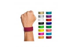 China Custom Tyvek Event Wristbands Barcode Number Waterproof Party Identification Admission Paper Bracelet supplier
