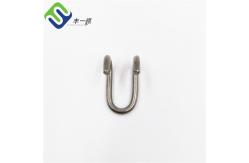 China Playground Stainless Steel Rope Fittings 16mm Double Hook Connector supplier