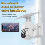 Solar Powered Outdoor IP65 Waterproof Night Vision TF Card 4G Camera for sale