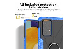 China Heavy Duty Armor Shockproof Protective Case , Kickstand Cell Phone Case For Samsung A72 supplier