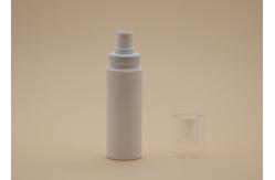 China 60ml White PP Plastic Pump Spray Bottles With Clear K Resin Over Cap supplier