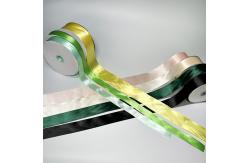 China Green Recyclable Polyester Ribbon Eco Friendly White Poly Ribbon supplier