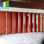 Hanging System Movable Acoustic Folding Sliding Partition Walls For Office for sale