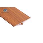 0.7-1.2mm Extruded Aluminum T Bar , 6463 aluminum extrusion with t slots surface treament coating with wood grain for sale