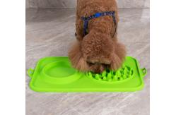 China Slow Feeder Fun Interactive Food Feeder with BPA Free Food Water Bowl supplier