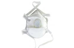 China Anti Pollution Fluid Proof FFP2 Dust Mask With Adjustable Head Strap supplier