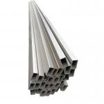 Rectangular Stainless Steel Tube Slit Edge Hair Line Finished 304 304L SS Hairline Hollow Section Stainless Steel for sale