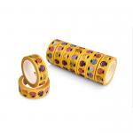 Printed Super Skinny Washi Paper Masking Tape For Gift Package / Decorative for sale