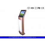 Customizable Touch Screen Information Kiosk Free Standing For Hospital Register for sale