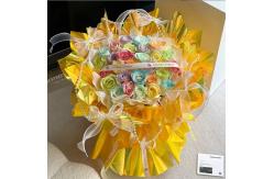 China Bouquet Packing Paper and Laser Film Elevate Your Qixi Festival Wonderland Experience supplier
