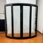Custom Glass Sliding Doors With Double Tempered Glass For Balcony Partitioning for sale