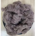 Semi-dull Luster Recycled Polyester Staple Fiber 5D 32mm Camel for sale