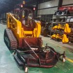 Crawler Wheel Mini Skid Loader 1500kgs Low Emission With Yanmar Engine for sale