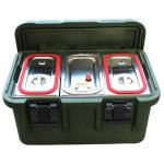 33L Insulated Food Transport Containers GN Pan With Seal Carrier