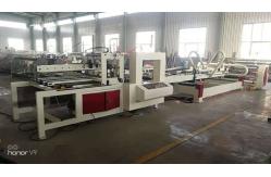 China Full Automatically Corrugated Carton Folding And Gluing Machine Electric Driven supplier
