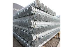 China Astm A 53 Gr B Galvanized Round Tubing Q235 Erw Steel Pipe supplier