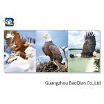 Wall Hanging Decorative Beautiful Flying Eagle 3d Flip Moving Home / Hotel Wall Decoration for sale