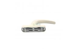 China Polished Surface Double Side Fork Handle Outward Opening Handle for Window supplier
