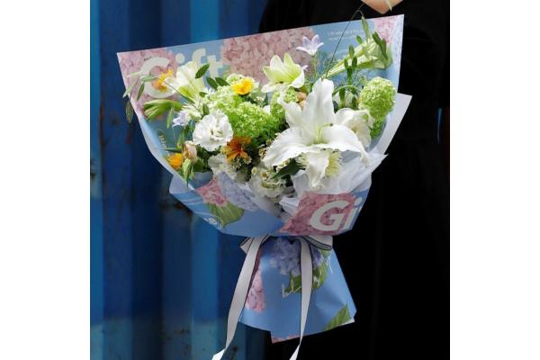 Printed Florist Wrapping Paper For Gift Packaging Factory Directly Supplied