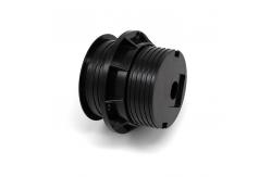 China Desktop USB Round Embedded Power Socket Safety Intelligence German Fire Furniture supplier