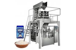 China PLC Pouch Packing Machine 8 Station Multi Head Combination Weighing supplier