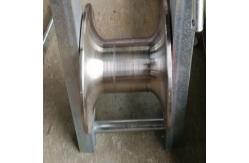 China 20KN Nylon Sheave ABC Cable Stringing Roller Aerial Cable Roller Pulling supplier