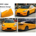 Mclaren Orange Scratch Resistance Car Wrap Film Any Car Model Color Change PPF Film for sale