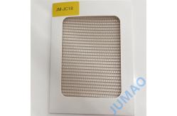 China Copper Fabric Mesh Laminated Glass External Facade With Customized Patterns supplier