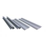 T5 , T6 Temper Silvery Industrial Aluminium Profile Electroinic Cover for sale