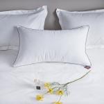 Polyester Microfiber Filling Hotel Quality Pillows , Hotel Luxury Collection Pillows White for sale