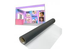 China 260gsm Black Back Blockout 100% Polyester Fabric For Advertising Textiles supplier