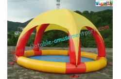 China Customized Inflatable Water Pools Tent Cover ODM / OEM for Battery Boat supplier