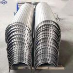 Factory Supply Johnson V Wire Water Well Screen Self Cleaning stainless steel Wedge Wire Water Treatment Intake Effect for sale
