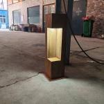 Customized Thickness LED Garden Bollard Lights IP65 Easy Install