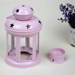 Portable Metal Hanging Lantern Iron Art Star Candle Lamp for Festival/Christmas Decoration for sale