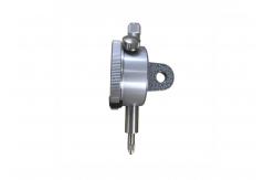 China 0-3mm Small Dial Indicator With 0.01mm Graduation Aluminum Material supplier