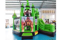 China Super Hero Jumping Castle Inflatable Bouncer Slide Combo For Hotel supplier
