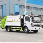 Dongfeng Garbage Compactor Truck 4x2 7CBM 9 CBM Compressed Rubbish Truck