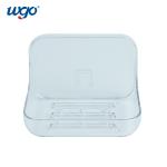 120mm Wide Clear Soap Hanging Holder With Strip Shape Leachate for sale