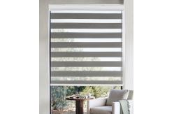 China 100% Polyester Custom Zebra Roller Shades Blinds Fabric Semi Blackout supplier