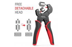 China Durable Portable Grommet Tool Kit Press Pliers Alloy Material supplier